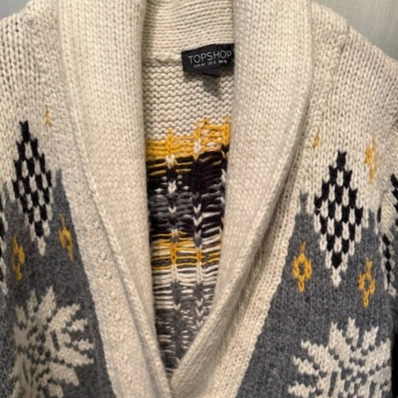 Topshop starsky Fair Ilse cardigan Sweater - NWOT - Picture 10 of 16